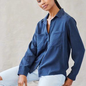 Bella Dahl Two Pocket Classic Button Down